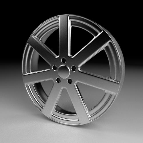 High-Poly Wheel 5 preview image
